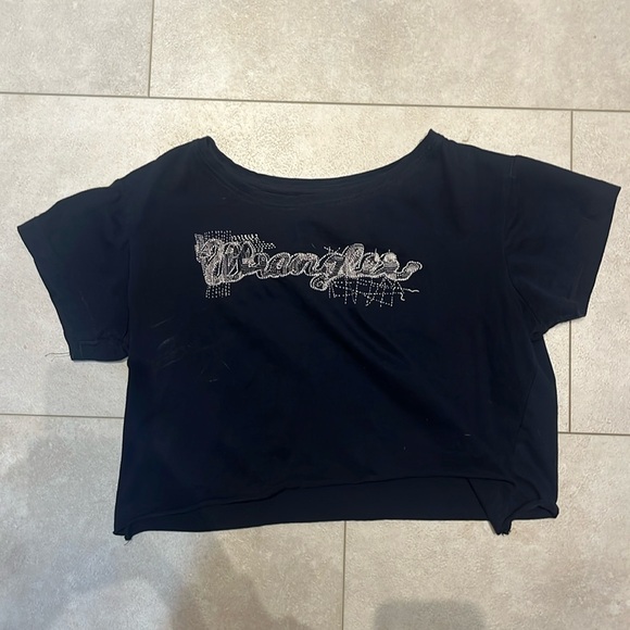 Vintage Wrangler Cropped Tee - Picture 1 of 2